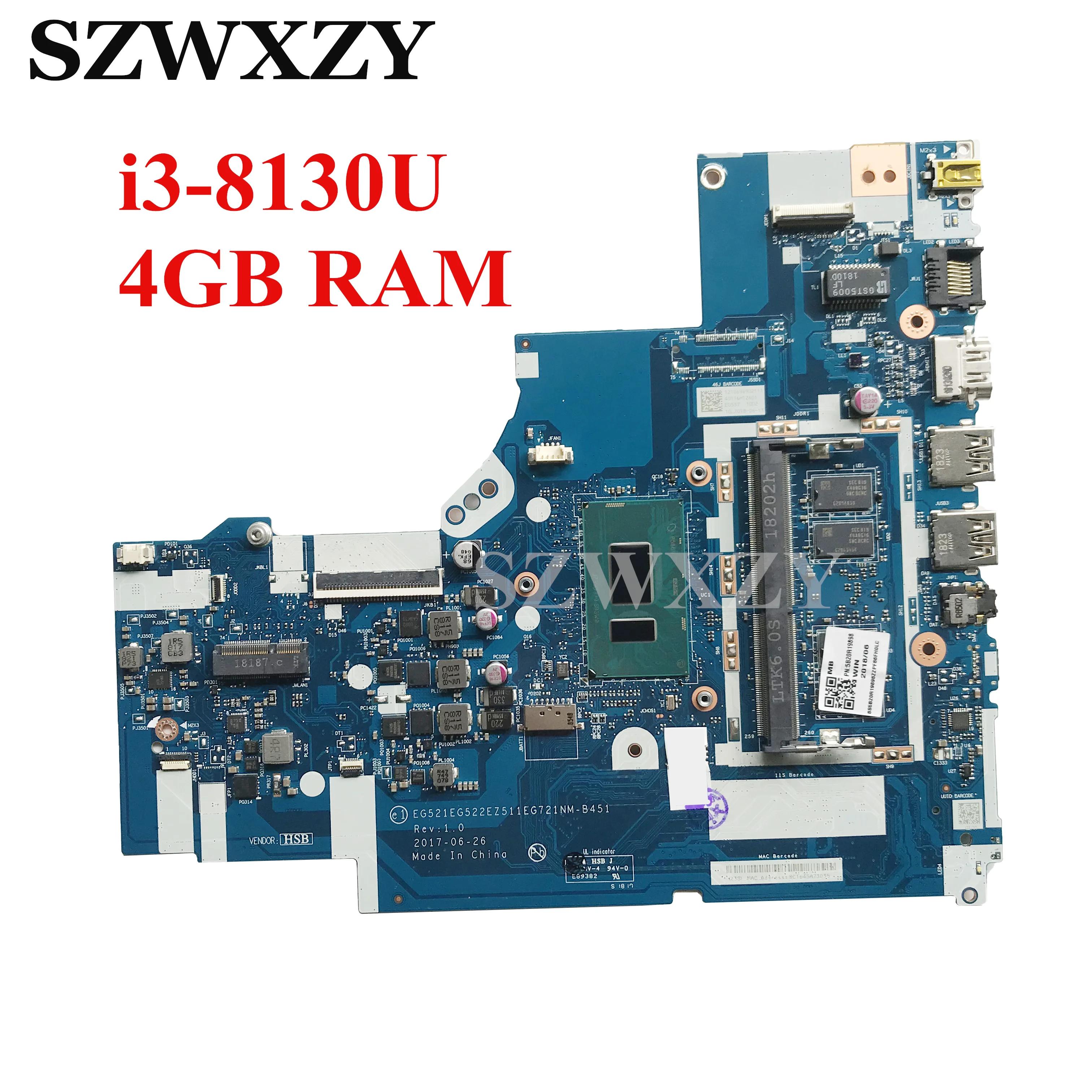 Lenovo Ideapad Ʈ , 330-15IKB 330-17IKB, 5B20R19898 NM-B451, i3-8130U CPU 4GB RAM DDR4